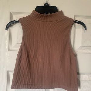 Mauve zara basic halter top